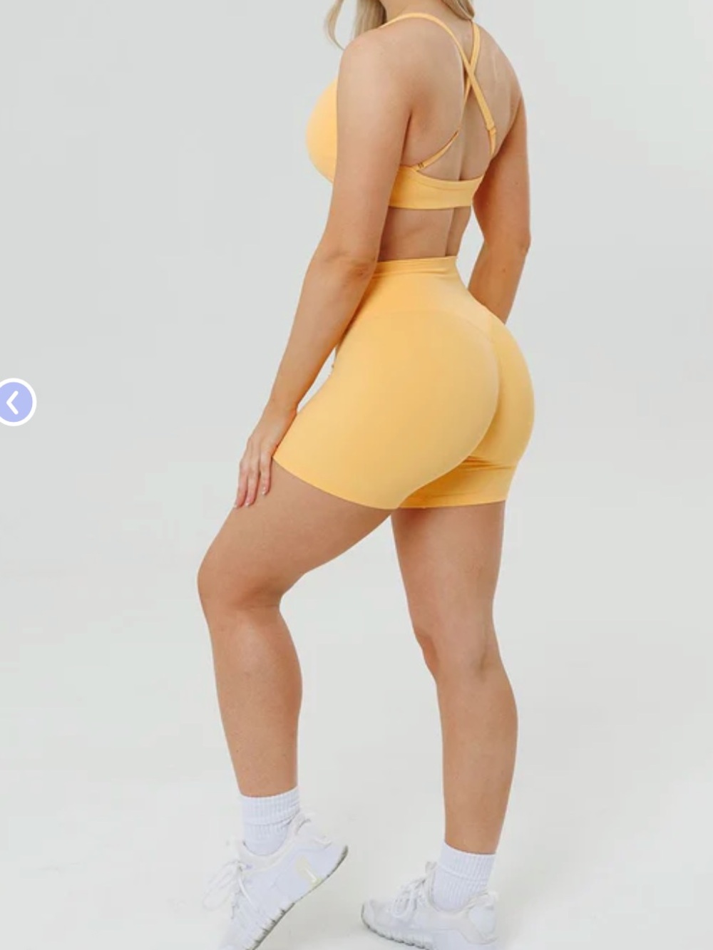 NWT Original High-Rise Sculptseam® Plus 5” Short NECTAR